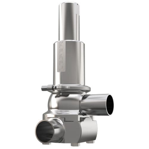 Valvola di sicurezza DIN - 485 - LESER GmbH & Co. KG - per condotto / per l'industria chimica / per l'industria delle bevande