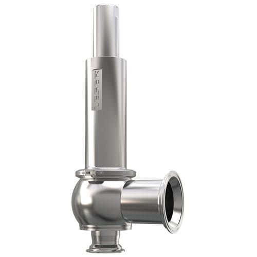 Valvola di sicurezza DIN - 488 - LESER GmbH & Co. KG - per applicazioni igieniche / per l'industria delle bevande / in acciaio inossidabile