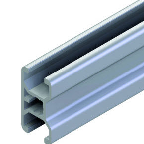 Profilo in alluminio - 20.0983/0 - Minitec - con scanalature / ad uso industriale / leggero