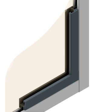 Profilo in plastica - 22.1107/1 - Minitec - con scanalature / da costruzione / estruso