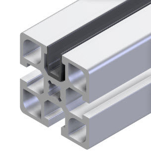 Profilato per ricopertura in PVC - 22.1070/1 - Minitec - con scanalature / estruso
