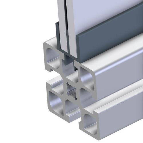 Profilo in PVC - 22.1073/1 - Minitec - con scanalature / di guida / estruso