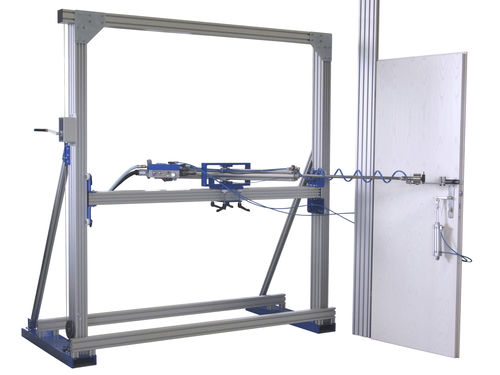 Banco di prova per porta - Hegewald & Peschke Meß- und Prüftechnik GmbH - multiparametrico / a moto continuo / meccanico