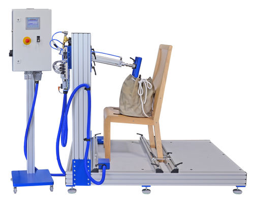 Banco per test di rovesciamento e caduta - Hegewald & Peschke Meß- und Prüftechnik GmbH - per sedie / meccanico