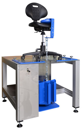 Banco per test di stabilità - Hegewald & Peschke Meß- und Prüftechnik GmbH - per mobile / per sedia / per materiali