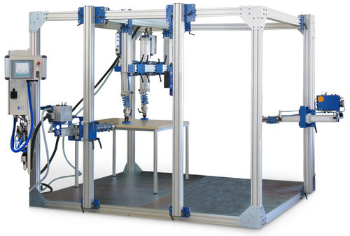 Banco per test multiparametrico - max. 1000, 2500 N   - Hegewald & Peschke Meß- und Prüftechnik GmbH - per tavolo / pneumatico / verticale