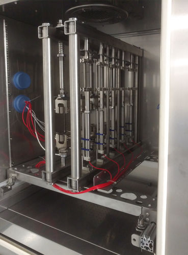 Impianto per prove di scorrimento viscoso - Hegewald & Peschke Meß- und Prüftechnik GmbH - per cuoio / per laboratorio / meccanico