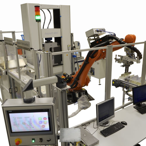 Macchina per prova universale - Hegewald & Peschke Meß- und Prüftechnik GmbH - automatizzata / interamente automatica / robotizzata