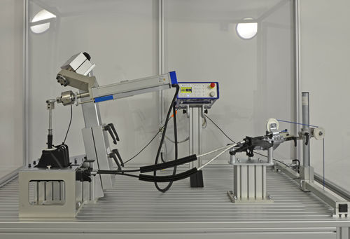 Banco per test scatola del cambio - Hegewald & Peschke Meß- und Prüftechnik GmbH - di capacità di carico / automatizzato / per l'industria automobilistica