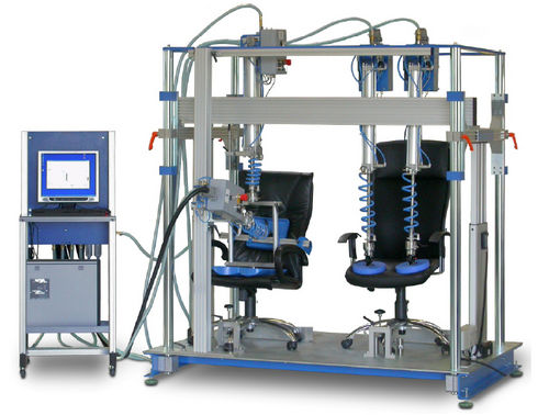 Banco per test multiparametrico - 1500, 2500, 4500 N - Hegewald & Peschke Meß- und Prüftechnik GmbH - per sedie / pneumatico / doppio