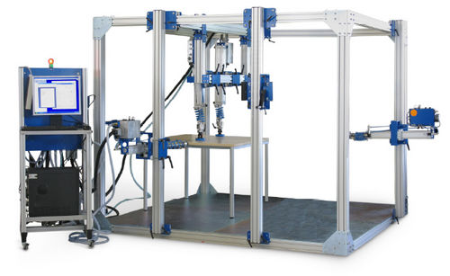 Banco di prova universale - 1500, 2500, 4500 N  - Hegewald & Peschke Meß- und Prüftechnik GmbH - multiparametrico / per mobile / pneumatico
