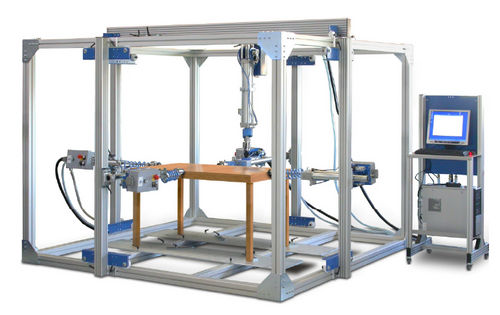 Banco per test di spostamento - Hegewald & Peschke Meß- und Prüftechnik GmbH - per tavolo / pneumatico / verticale