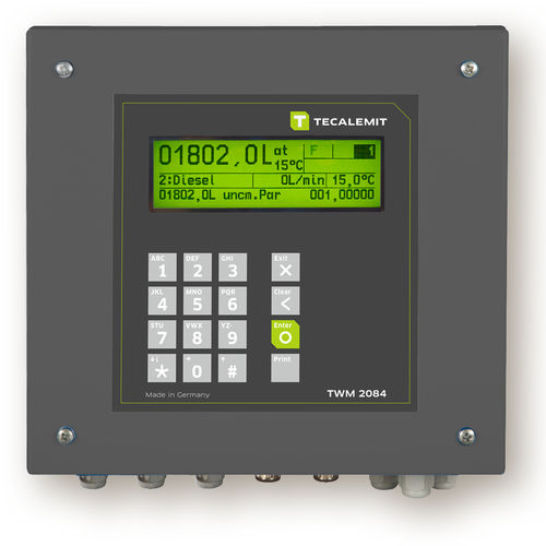 Misuratore di portata volumetrico - TWM 2084 A3 ER MID - HORN GmbH & Co. KG TECALEMIT - per carburante / IP54 / per ambienti difficili