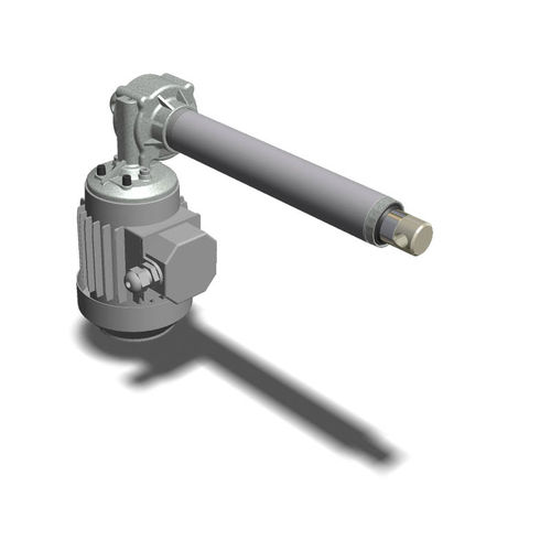 Attuatore elettrico - ALI3 - MECVEL - lineare / a vite senza fine / in acciaio