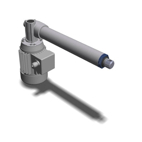Attuatore elettrico - ALI4 - MECVEL - lineare / a vite senza fine / in acciaio