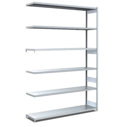 Scaffalatura per magazzino di stoccaggio - M  - BITO-Lagertechnik Bittmann - per carichi leggeri / 6 ripiani / galvanizzata
