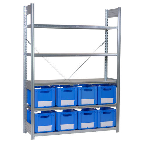 Scaffalatura da officina - 12-55290 - BITO-Lagertechnik Bittmann - per carichi leggeri / per scatole / 5 ripiani