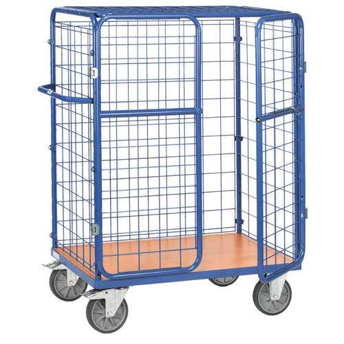 Carrello di stoccaggio - 22-43174 - BITO-Lagertechnik Bittmann - in acciaio / con piattaforma a griglia / a ripiani