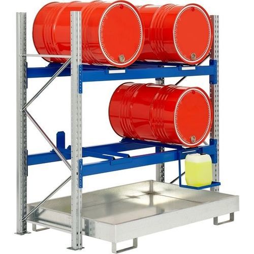 Scaffalatura per fusti - 66-33111 - BITO-Lagertechnik Bittmann - in acciaio / funzionamento orizzontale
