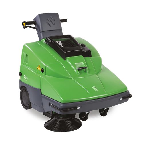 Spazzatrice uomo a terra - 705 series - IPC - a benzina / a batteria / da esterno
