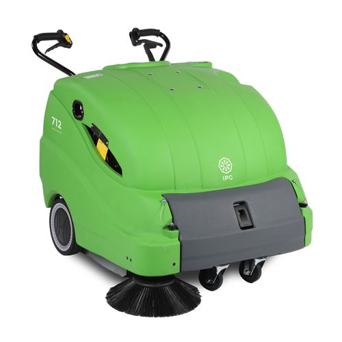 Spazzatrice uomo a terra - 712 series - IPC - a benzina / a batteria / da esterno