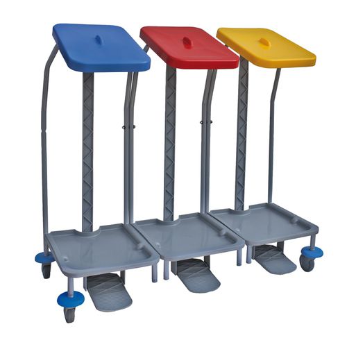 Carrello di pulizia - LINEN 23 - IPC - per cassonetto dei rifiuti