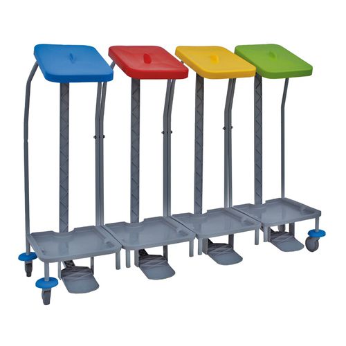 Carrello di pulizia - LINEN 24 - IPC - per cassonetto dei rifiuti