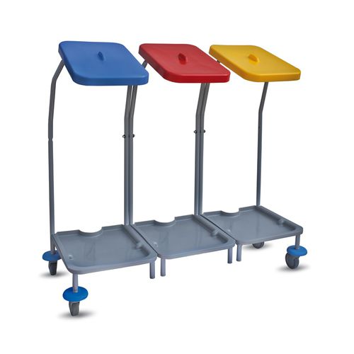 Carrello di pulizia - LINEN 23S - IPC - per cassonetto dei rifiuti