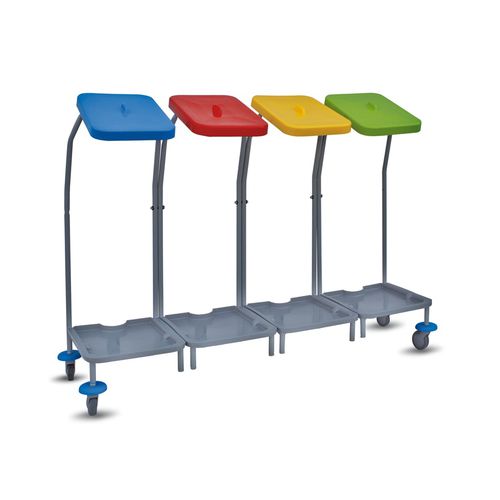 Carrello di pulizia - LINEN 24S - IPC - per cassonetto dei rifiuti