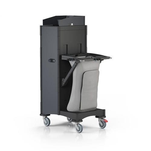 Carrello di pulizia - BRIX HOTEL MINI - IPC - di stoccaggio / a ripiani / portabiancheria