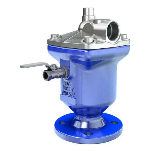 Valvola di scarico per aria - DUOJET®  - VAG-Group - per circuito d'acqua / in acciaio inossidabile / in ghisa