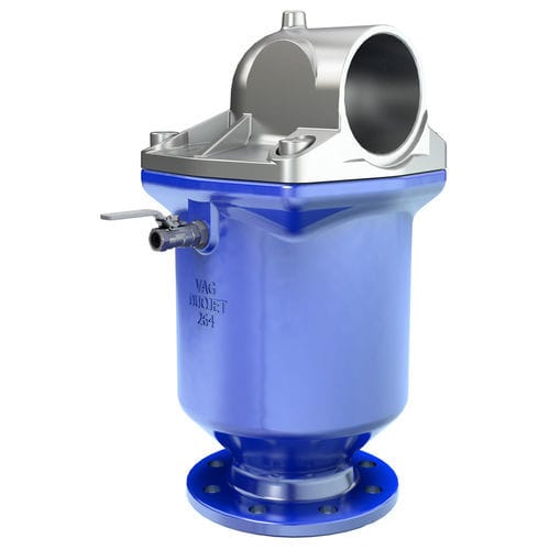 Valvola di scarico per aria - DUOJET®-P - VAG-Group - per circuito d'acqua / in acciaio inossidabile / in ghisa