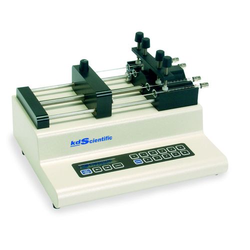Pompa a infusione - 0.010 - 10 ml | KDS250 - KDS - a siringhe multiple / per prodotti chimici / con motore passo-passo
