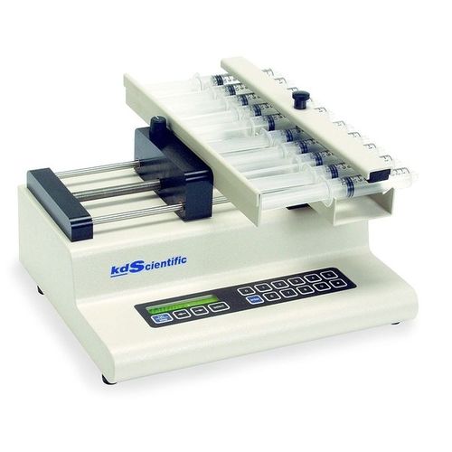 Pompa a infusione - 0.01 - 140 ml | KDS 220  - KDS - a siringhe multiple / per prodotti chimici / con motore passo-passo