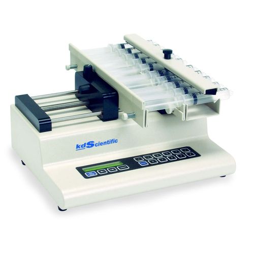 Pompa a infusione - 0.01 - 140 ml | KDS 230 - KDS - a siringhe multiple / per prodotti chimici / con motore passo-passo
