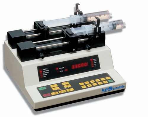 Pompa a siringa - 0.0005 - 140 ml | Gemini 88 - KDS - per prodotti chimici / con motore passo-passo / industriale