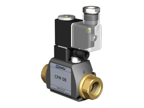 Elettrovalvola a comando assistito - Müller co ax GmbH - a 2 vie / NC / NO