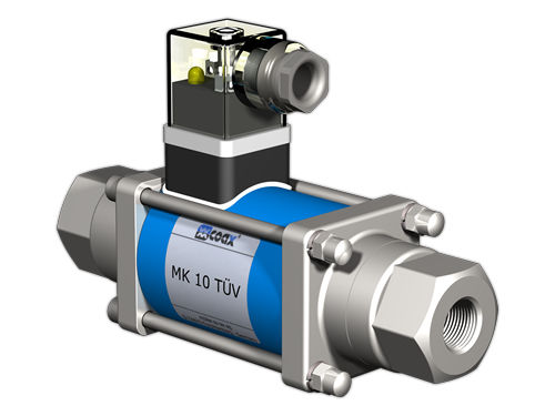 Elettrovalvola a comando diretto - MK 10 TÜV - Müller co ax GmbH - a 2 vie / NC / per gas