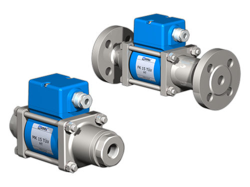Elettrovalvola a comando diretto - MK 15 TÜV HT, FK 15 TÜV HT - Müller co ax GmbH - a 2 vie / NC / per olio combustibile