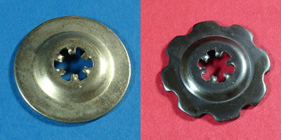 Rondella di arresto - DMPP / DMTP Series - West Coast Lockwasher - conica / a dentatura interna / a dentatura esterna