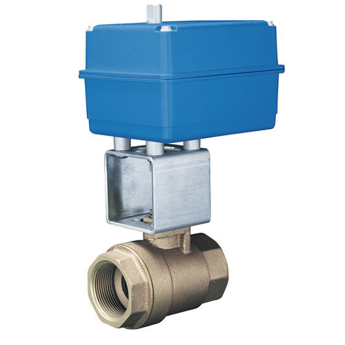 Valvola a sfera - EMVII-6400-SS - Watts Water Technologies - a comando elettrico / di controllo / per acqua calda