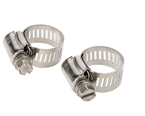 Fascetta stringitubo in acciaio inossidabile - 5/16 - 1/2" - Watts Water Technologies - a vite / a nastro