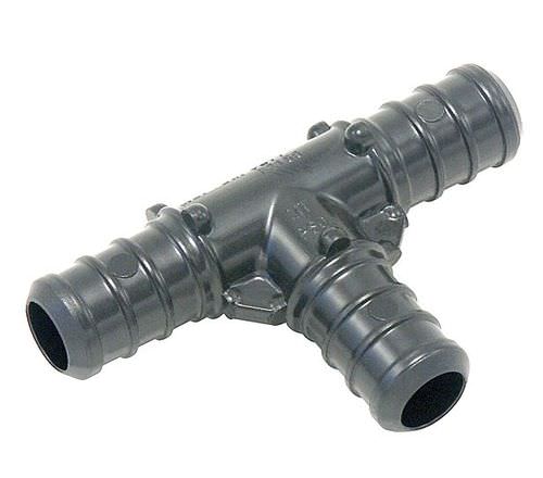 Raccordo pneumatico - 1/2" - Watts Water Technologies - scanalato / a T / in plastica