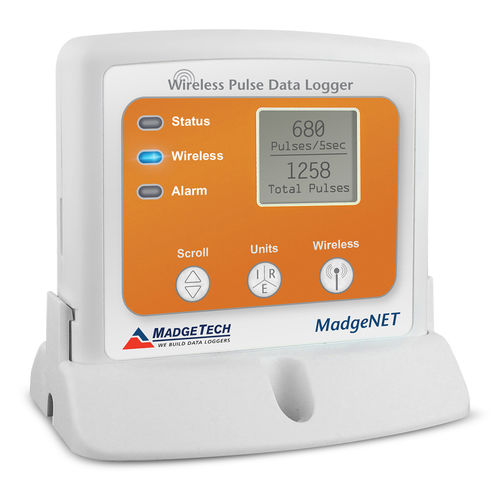 Registratore di dati di impulsi - RFPulse2000A - MadgeTech - senza fili / radiofrequenza / con display LCD