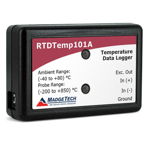 Registratore di dati di temperatura - RTDTemp101A - MadgeTech - con interfaccia PC / Pt100 / senza schermo