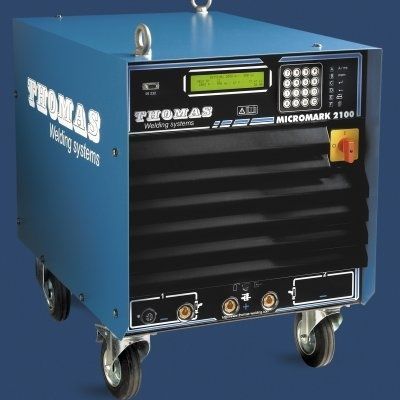 Generatore per saldatura ad arco teso - MicroMark 2100 - THOMAS WELDING SYSTEMS - con gruppi elettrogeni / per acciaio / per acciaio inossidabile
