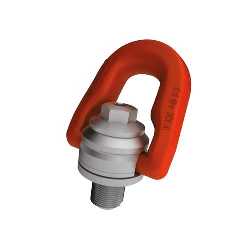 Anello di sollevamento a doppia articolazione - DSP - Codipro - girevole a 360° / maschio