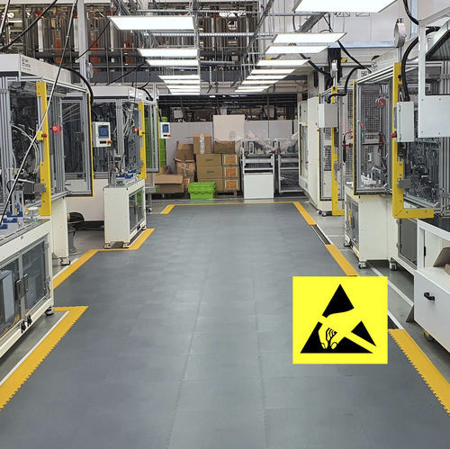 Mattonella di pavimentazione per ufficio - Ecoloc ESD - ECOLOC PVC Interlocking Floor Tiles