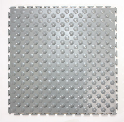 Mattonella di pavimentazione in PVC - Lock-Mat Comfort - ECOLOC PVC Interlocking Floor Tiles - antiscivolo / per garage / per ufficio