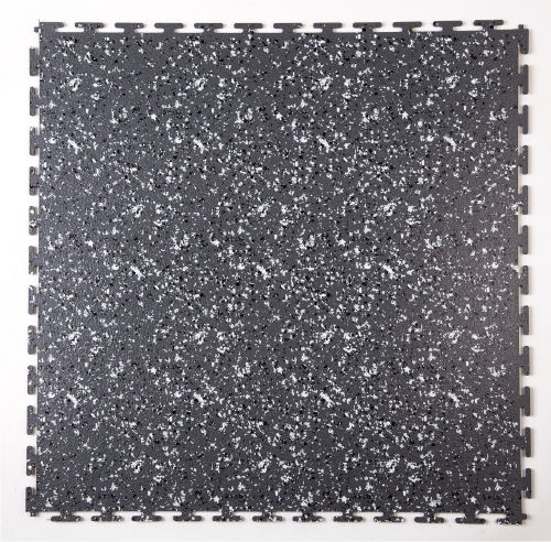 Mattonella di pavimentazione in PVC - Ecoloc Granite - ECOLOC PVC Interlocking Floor Tiles - in ardesia / per ufficio